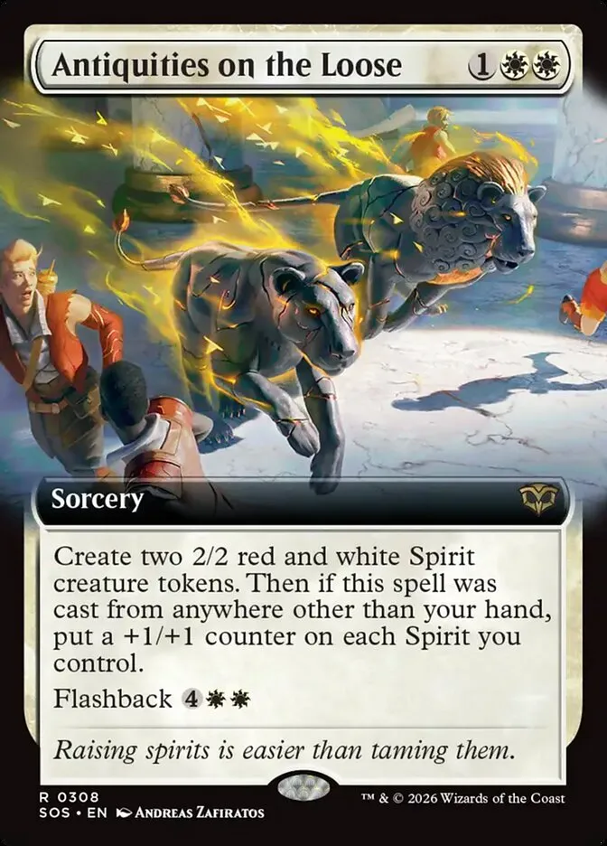 Antiquities on the Loose kaufen - Secrets of Strixhaven bei TcG Love