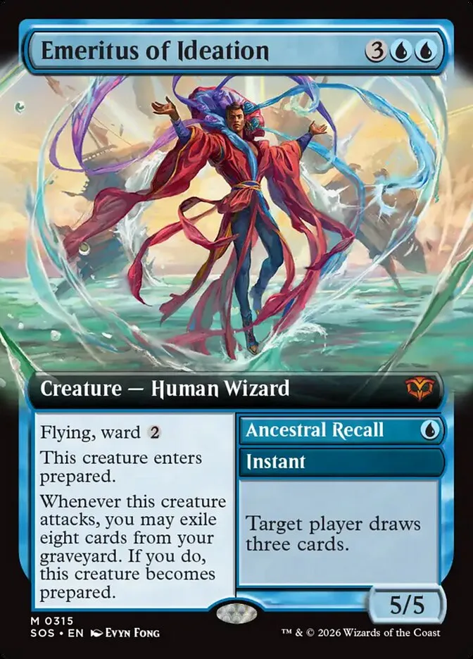 SOS-315-Emeritus-of-Ideation----Ancestral-Recall Emeritus of Ideation // Ancestral Recall kaufen - Secrets of Strixhaven bei TcG Love