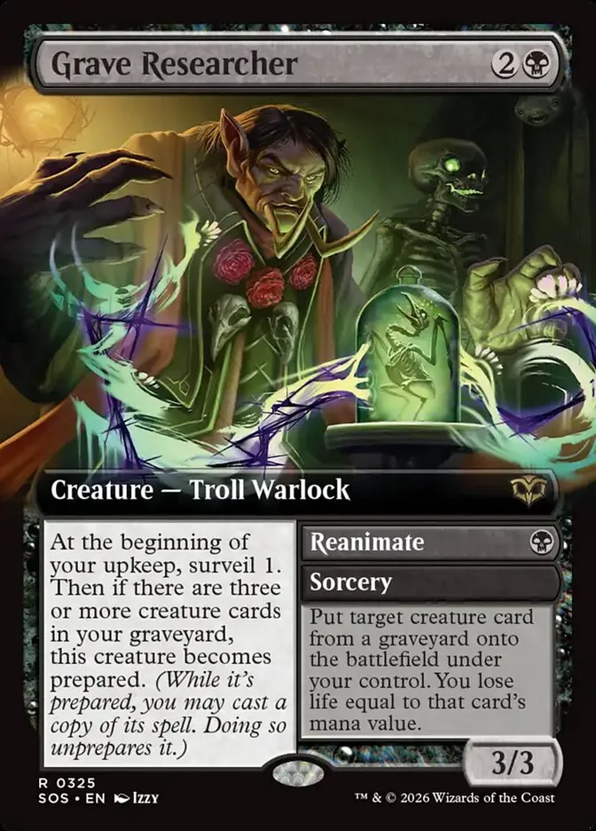 Grave Researcher // Reanimate kaufen - Secrets of Strixhaven bei TcG Love