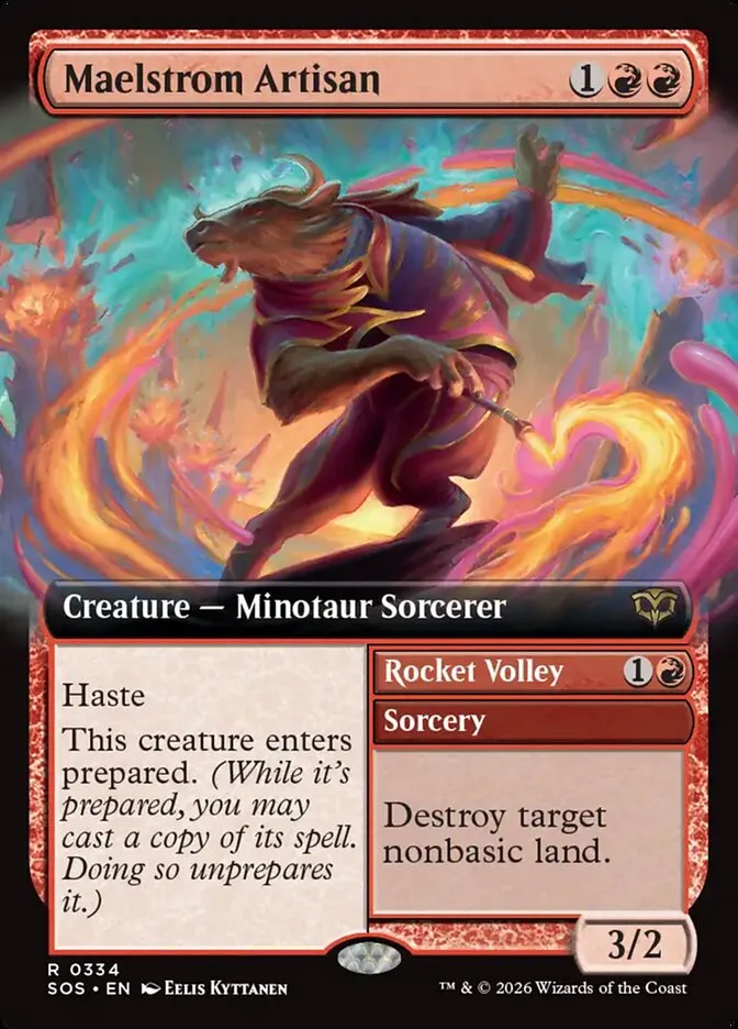 SOS-334-Maelstrom-Artisan----Rocket-Volley Maelstrom Artisan // Rocket Volley kaufen - Secrets of Strixhaven bei TcG Love