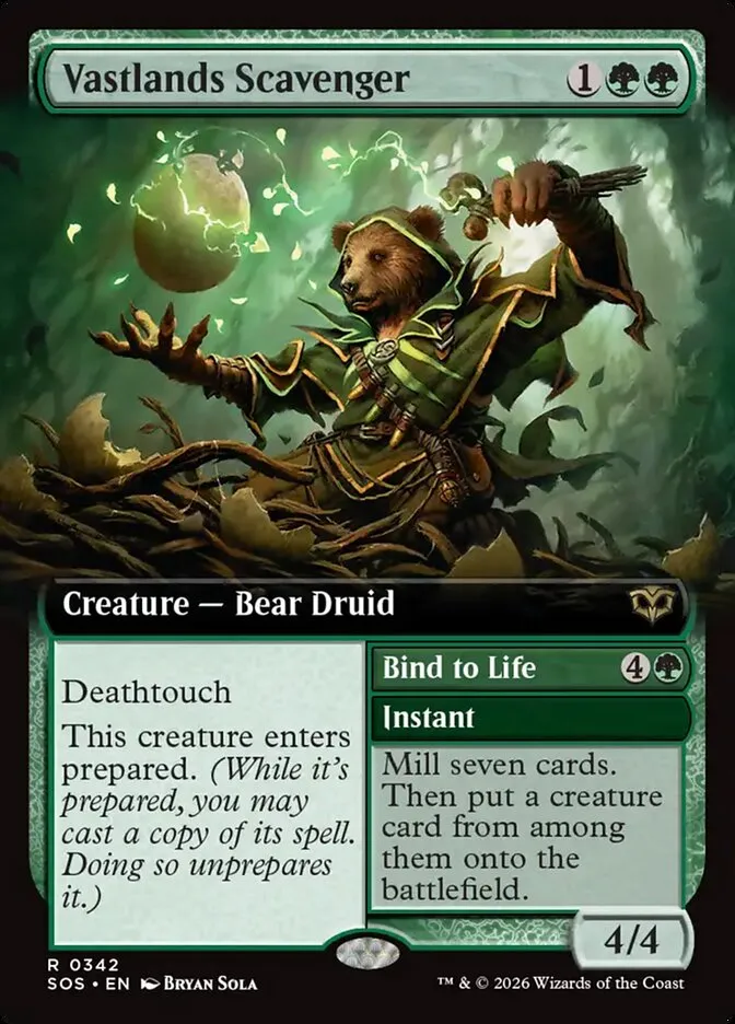 Vastlands Scavenger // Bind to Life kaufen - Secrets of Strixhaven bei TcG Love
