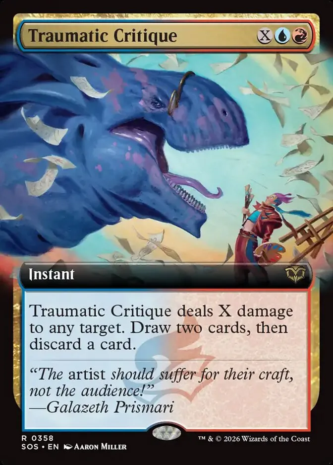 Traumatic Critique kaufen - Secrets of Strixhaven bei TcG Love
