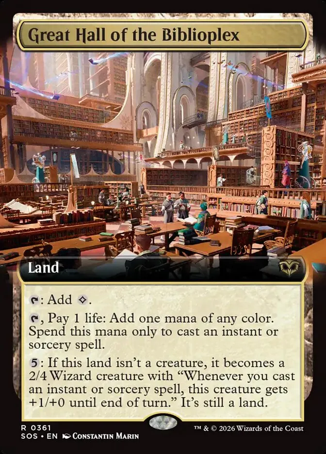 Great Hall of the Biblioplex kaufen - Secrets of Strixhaven bei TcG Love