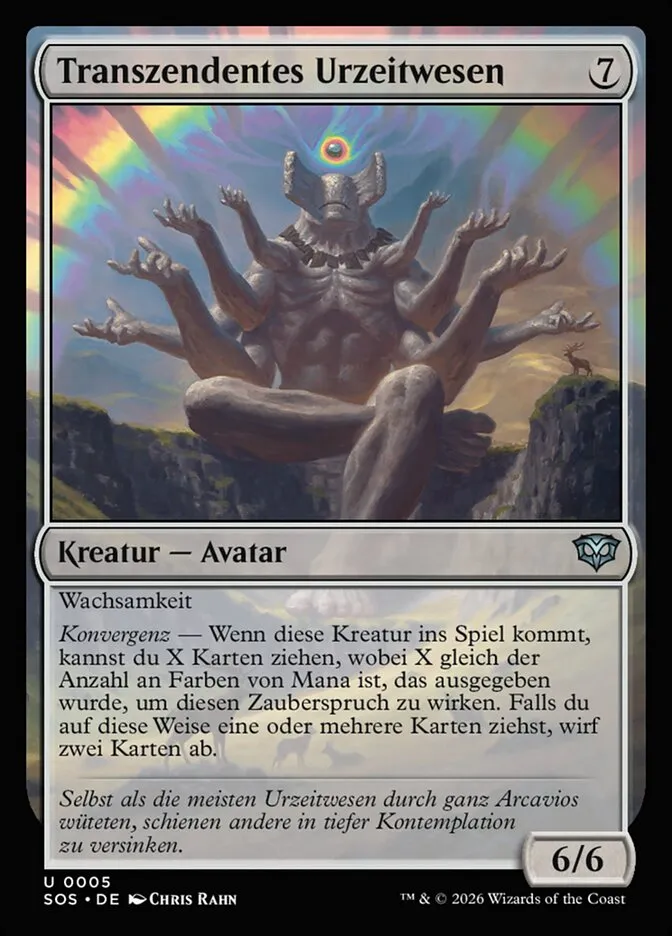 Transzendentes Urzeitwesen kaufen - Secrets of Strixhaven bei TcG Love