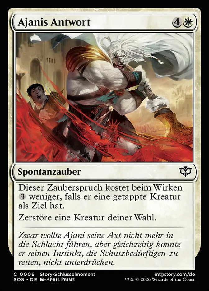Ajanis Antwort kaufen - Secrets of Strixhaven bei TcG Love