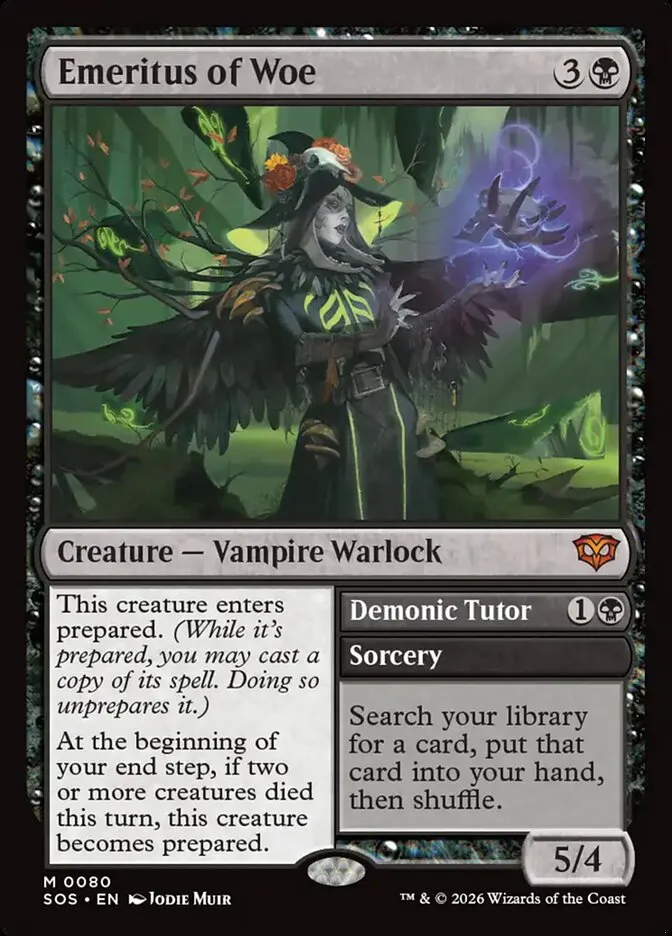 Emeritus of Woe // Demonic Tutor kaufen - Secrets of Strixhaven bei TcG Love