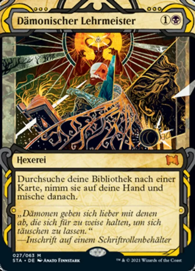 Dämonischer Lehrmeister kaufen - Strixhaven Mystical Archive bei TcG Love