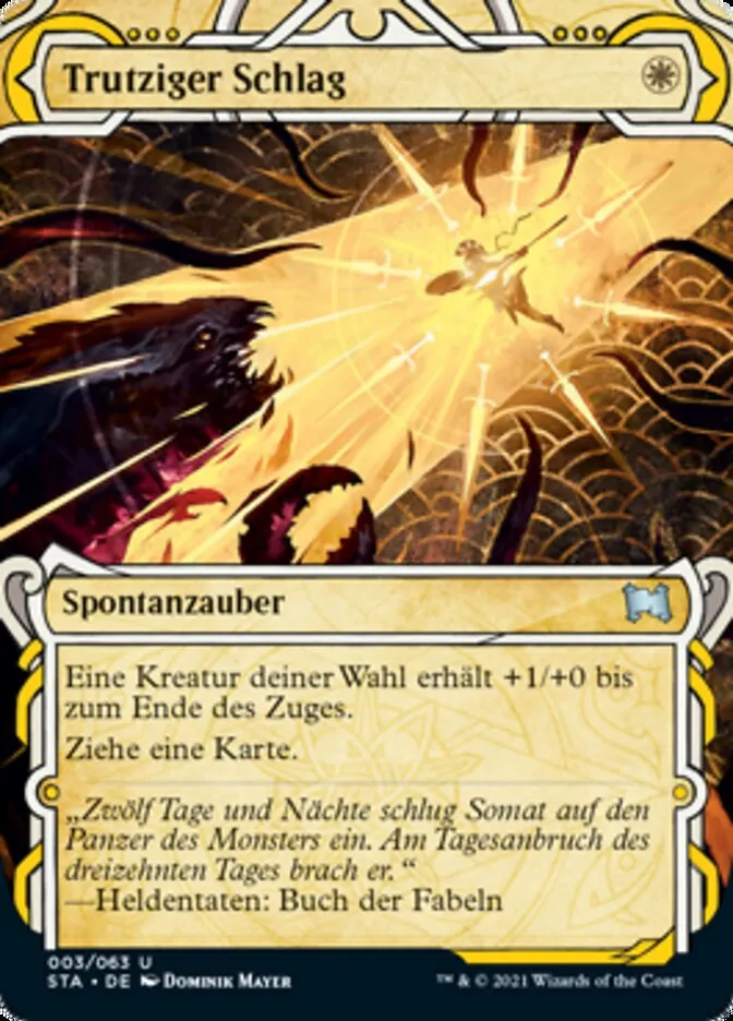 Trutziger Schlag kaufen - Strixhaven Mystical Archive bei TcG Love