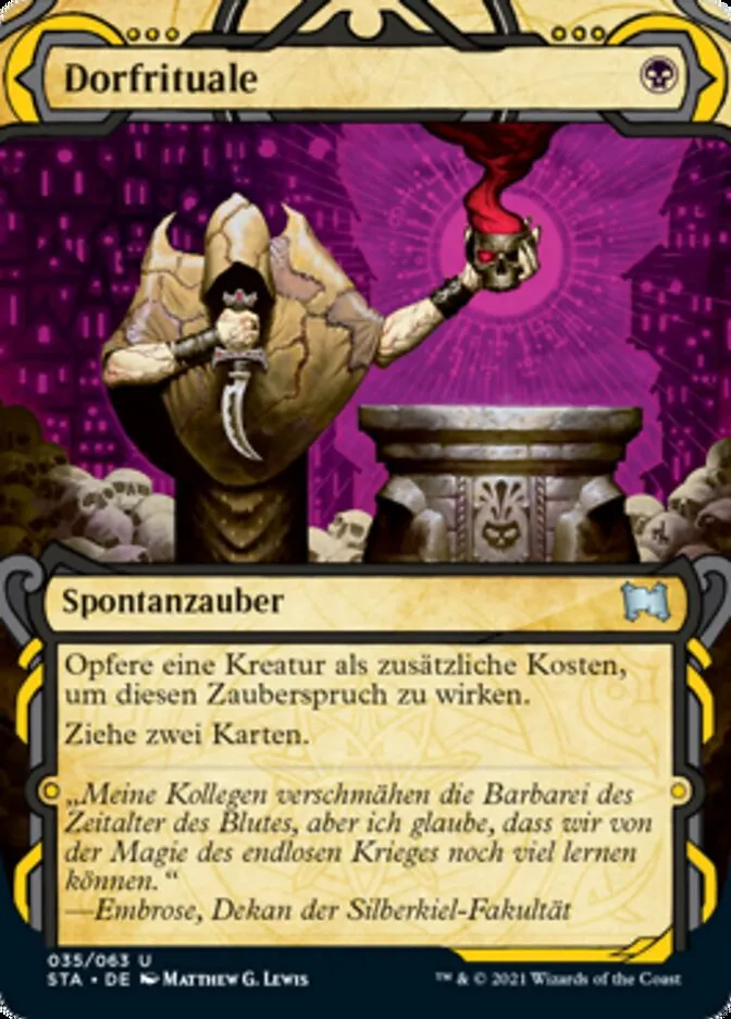 Dorfrituale kaufen - Strixhaven Mystical Archive bei TcG Love