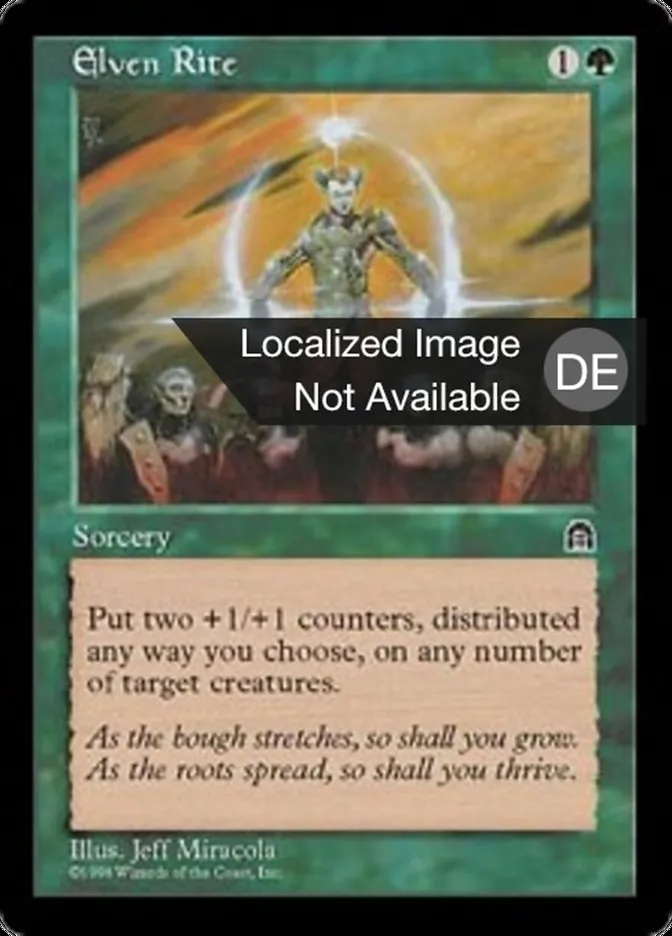 Elfischer Ritus kaufen - Stronghold bei TcG Love