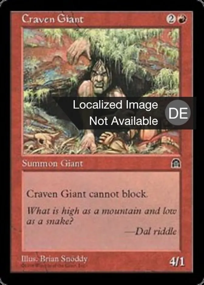 Feiger Riese kaufen - Stronghold bei TcG Love