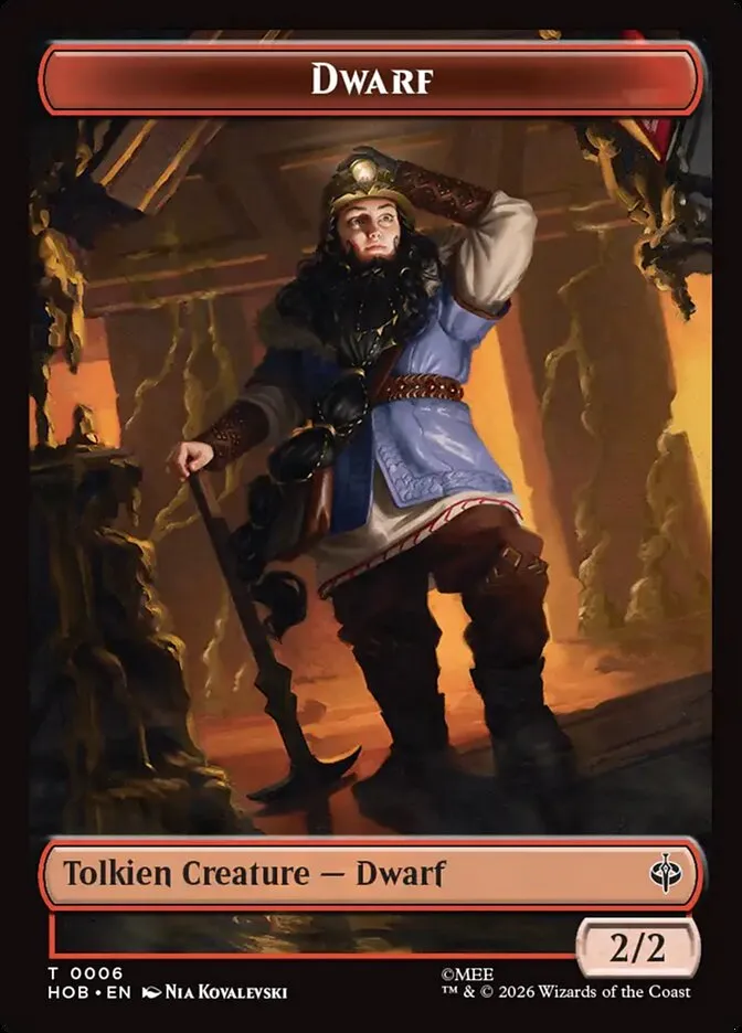 Dwarf Token kaufen - The Hobbit Tokens bei TcG Love
