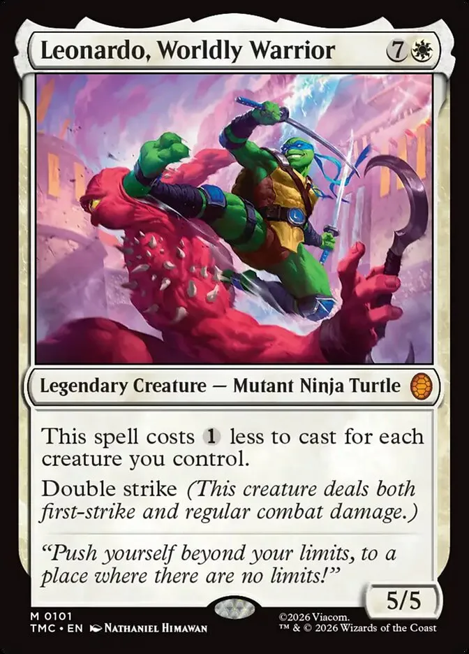 Leonardo, Worldly Warrior kaufen - Teenage Mutant Ninja Turtles Eternal bei TcG Love