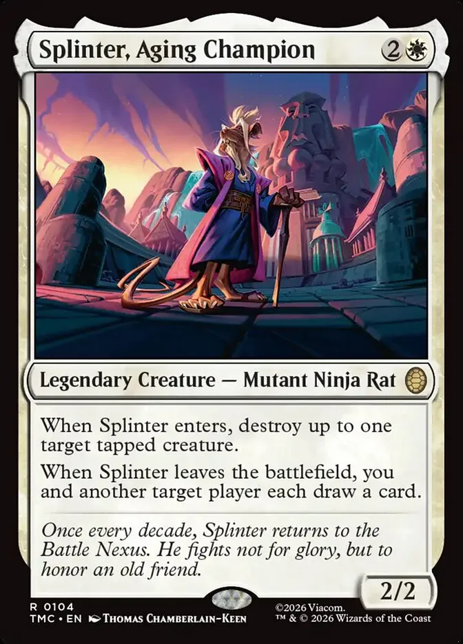 Splinter, Aging Champion kaufen - Teenage Mutant Ninja Turtles Eternal bei TcG Love