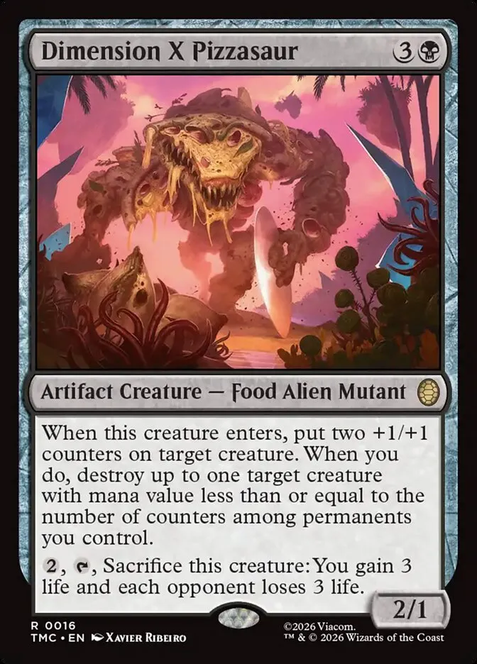 Dimension X Pizzasaur kaufen - Teenage Mutant Ninja Turtles Eternal bei TcG Love