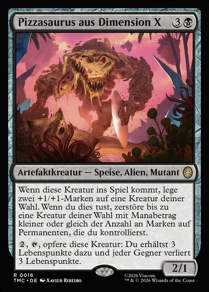 Pizzasaurus aus Dimension X kaufen - Teenage Mutant Ninja Turtles Eternal bei TcG Love