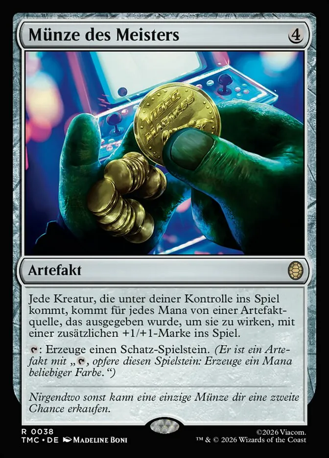 Münze des Meisters kaufen - Teenage Mutant Ninja Turtles Eternal bei TcG Love