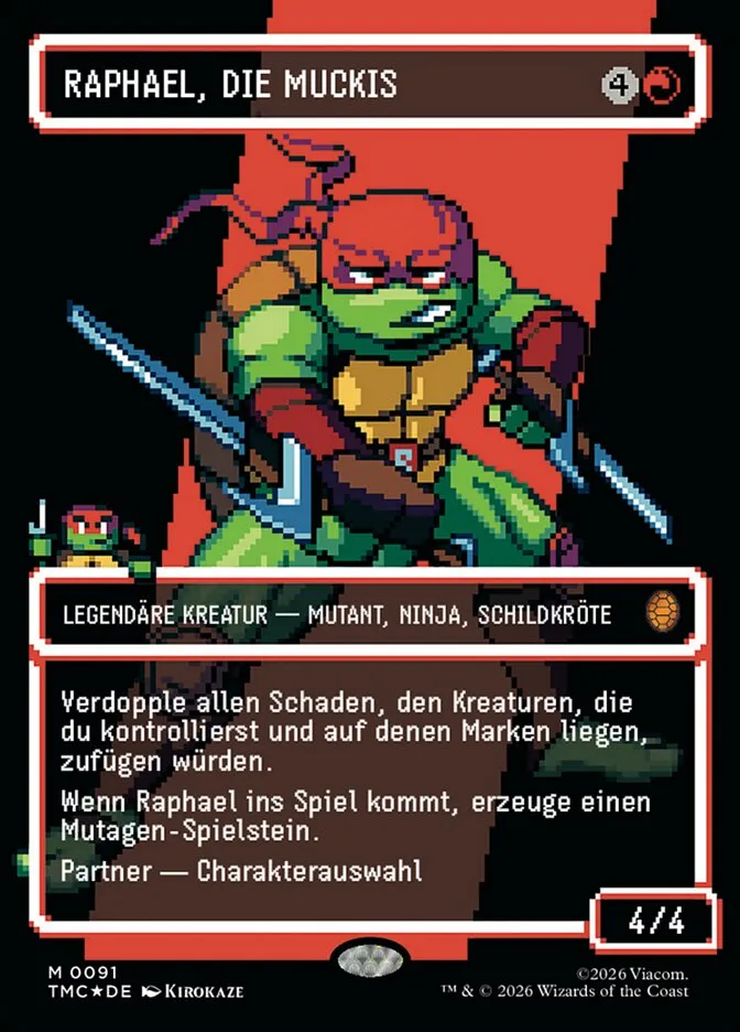 Raphael, die Muckis kaufen - Teenage Mutant Ninja Turtles Eternal bei TcG Love