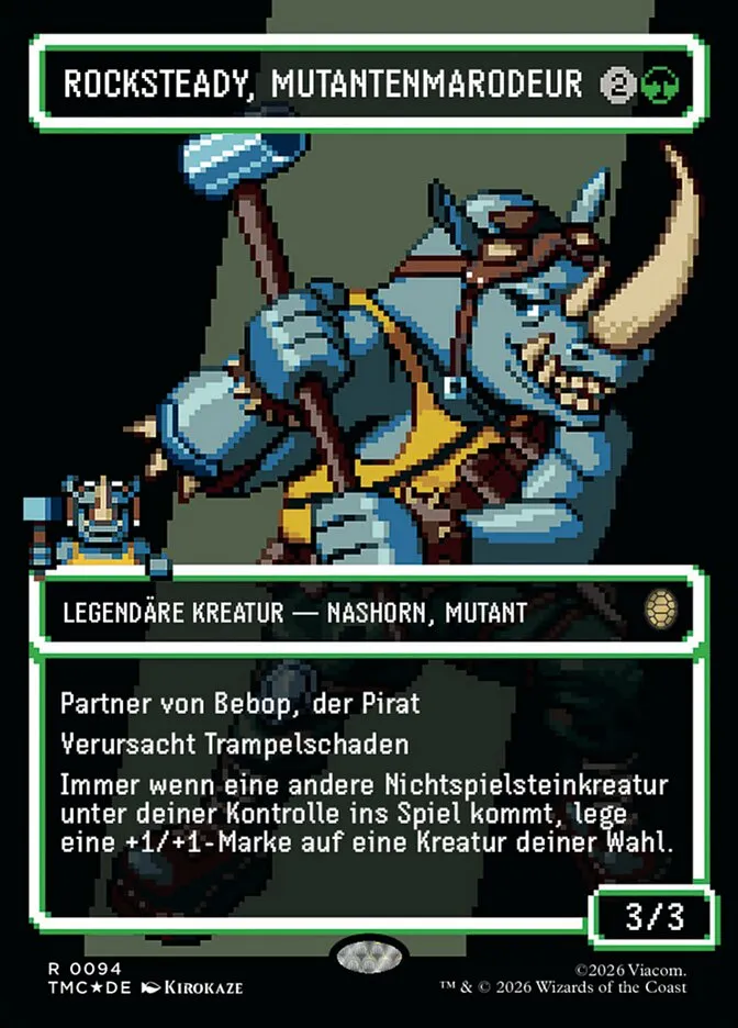 Rocksteady, Mutantenmarodeur kaufen - Teenage Mutant Ninja Turtles Eternal bei TcG Love