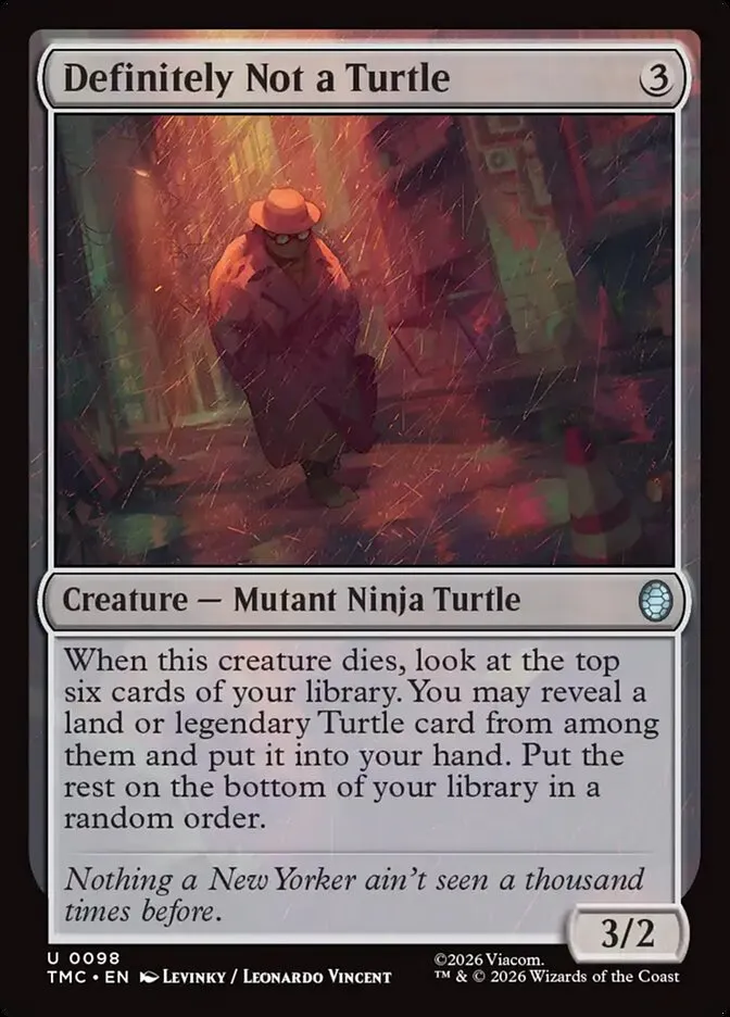 Definitely Not a Turtle kaufen - Teenage Mutant Ninja Turtles Eternal bei TcG Love