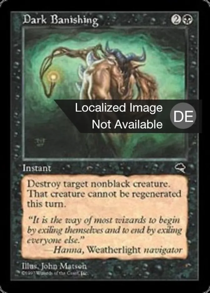 Dunkle Verbannung kaufen - Tempest bei TcG Love