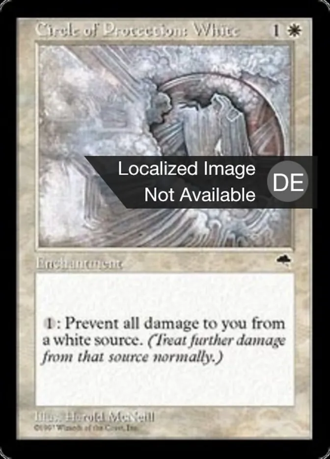 Schutzkreis gegen Weiß kaufen - Tempest bei TcG Love