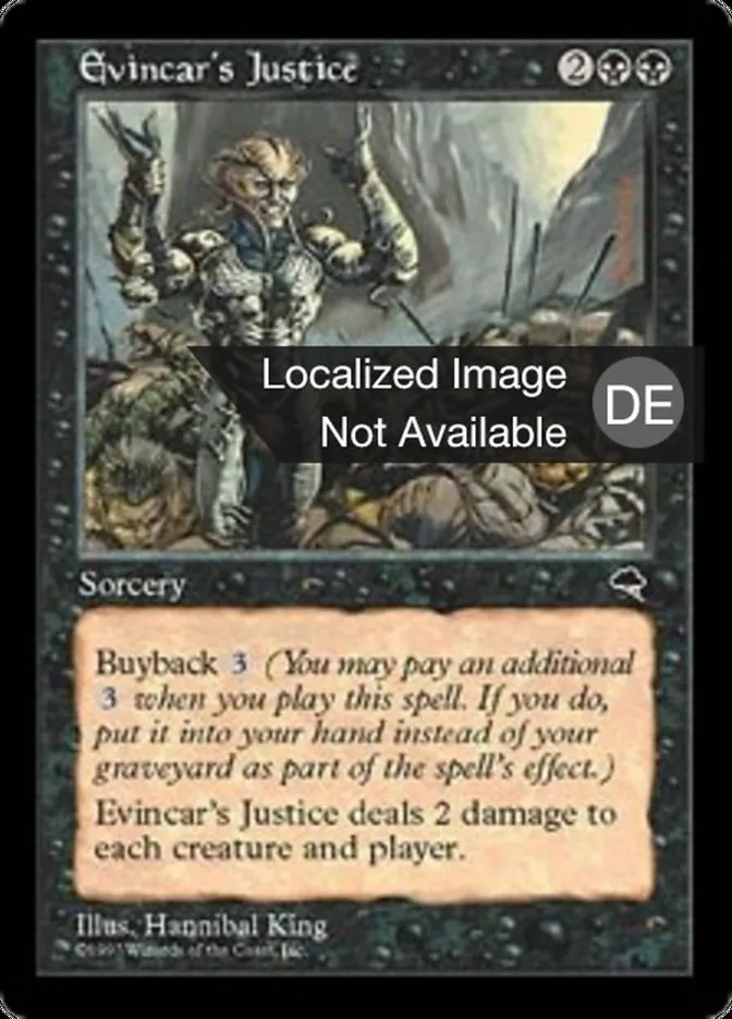 Gerechtigkeit der Evincar kaufen - Tempest bei TcG Love
