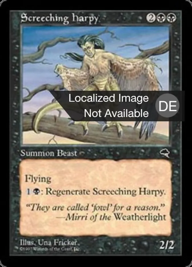 Kreischende Harpyie kaufen - Tempest bei TcG Love