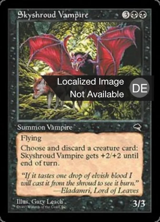 Vampir des Wolkenwaldes kaufen - Tempest bei TcG Love