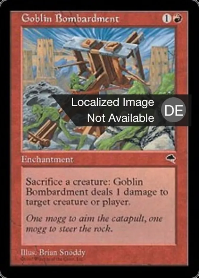 Goblin-Bombardierung kaufen - Tempest bei TcG Love