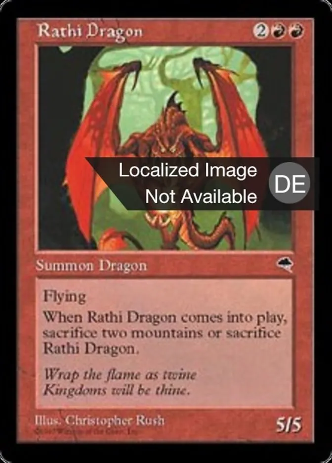 Rathidrache kaufen - Tempest bei TcG Love