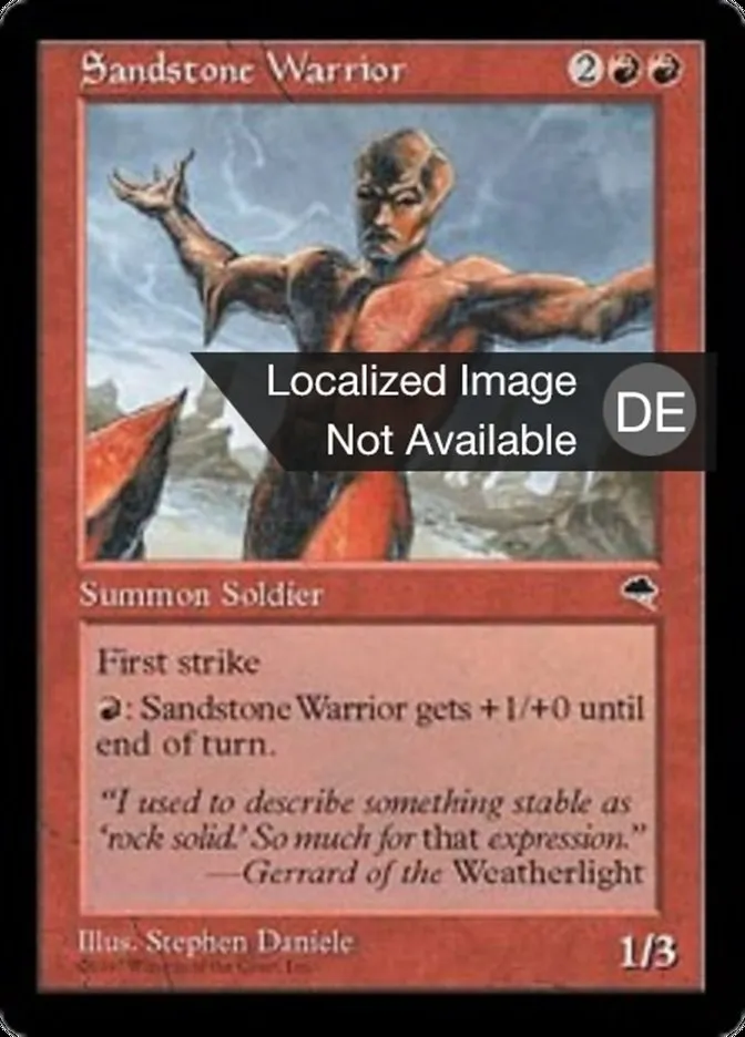 Sandsteinkrieger kaufen - Tempest bei TcG Love