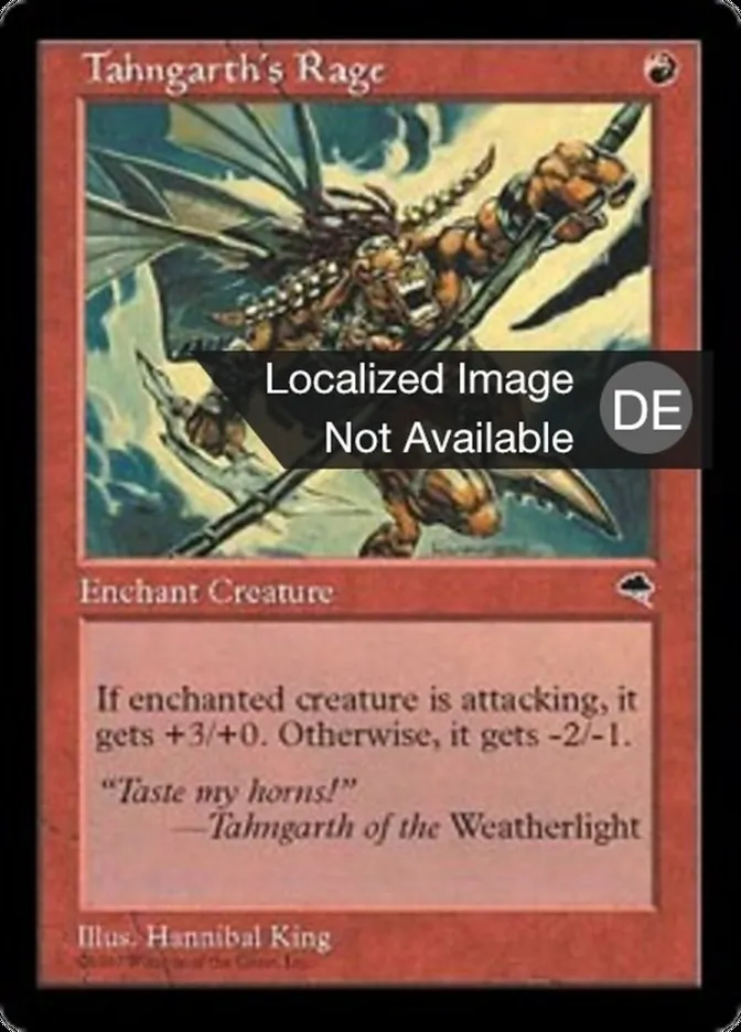 Tahngarths Wut kaufen - Tempest bei TcG Love