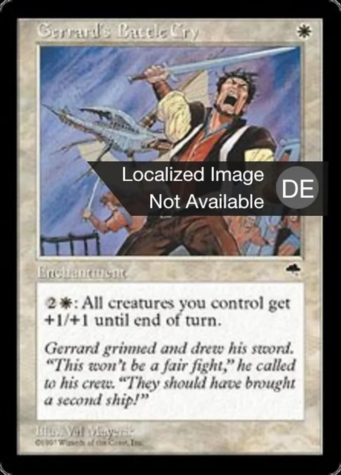 Gerrards Schlachtruf kaufen - Tempest bei TcG Love