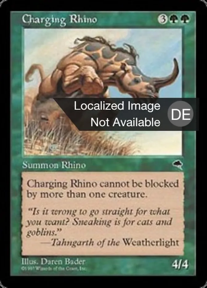 Anstürmendes Nashorn kaufen - Tempest bei TcG Love