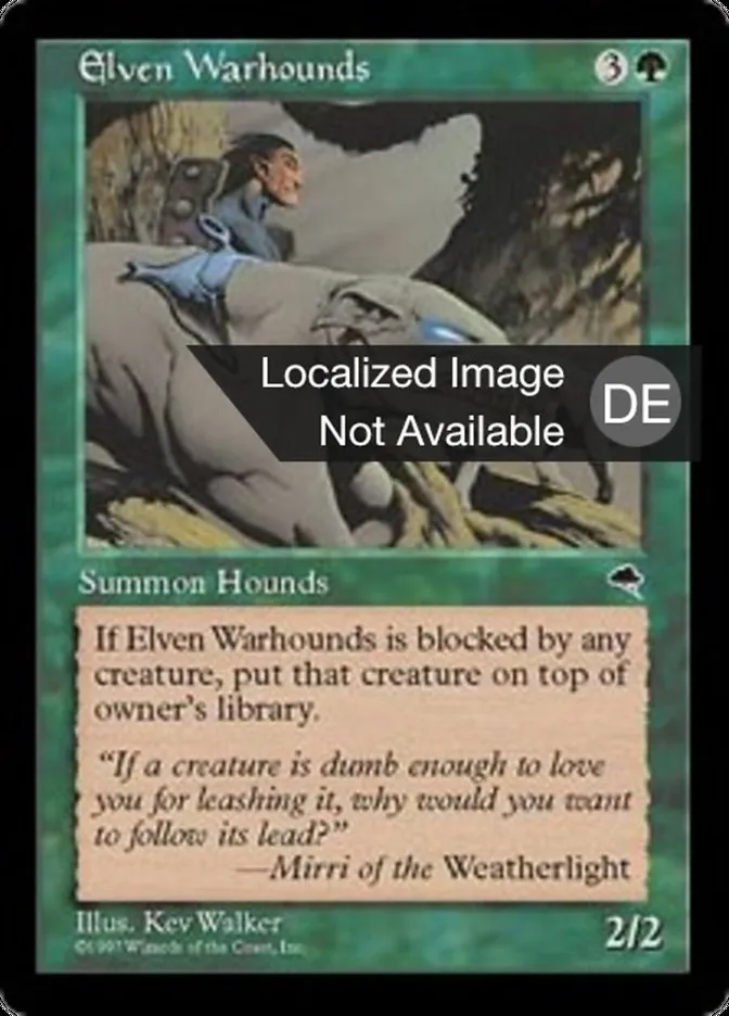 Kriegshunde der Elfen kaufen - Tempest bei TcG Love
