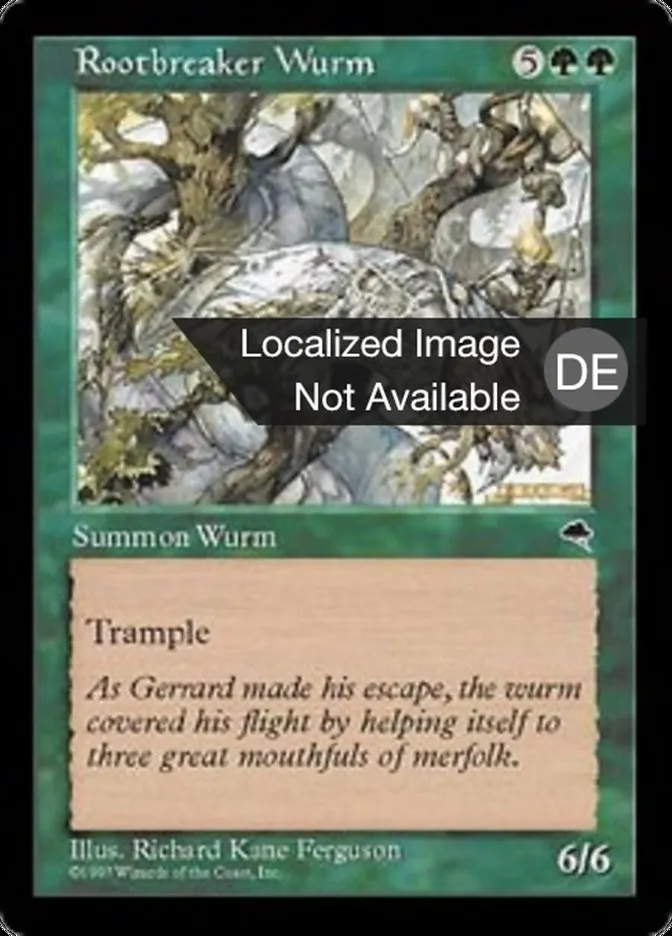 Wurzelbrechender Wurm kaufen - Tempest bei TcG Love
