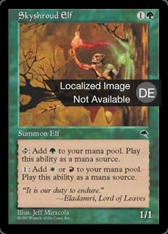 Elf des Wolkenwaldes kaufen - Tempest bei TcG Love