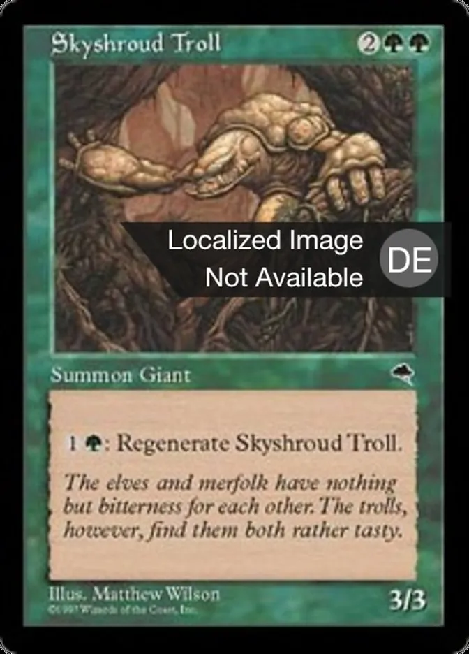 Troll des Wolkenwaldes kaufen - Tempest bei TcG Love