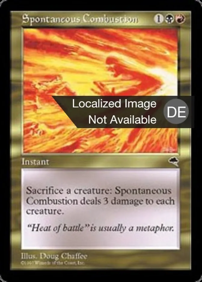 Spontane Selbstentzündung kaufen - Tempest bei TcG Love