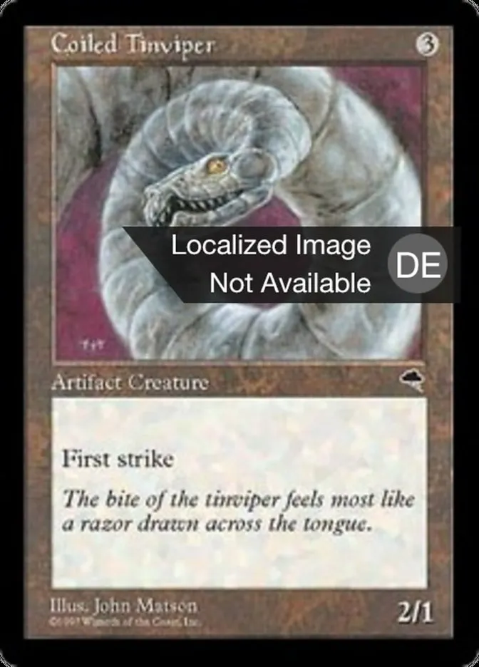Gewundene Zinnviper kaufen - Tempest bei TcG Love