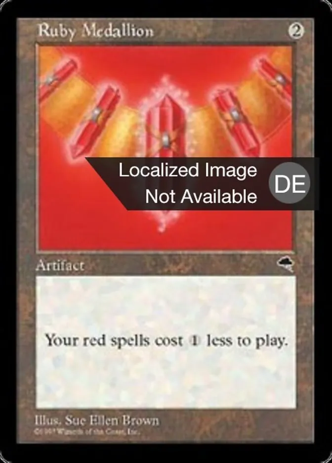 Rubinmedaillon kaufen - Tempest bei TcG Love