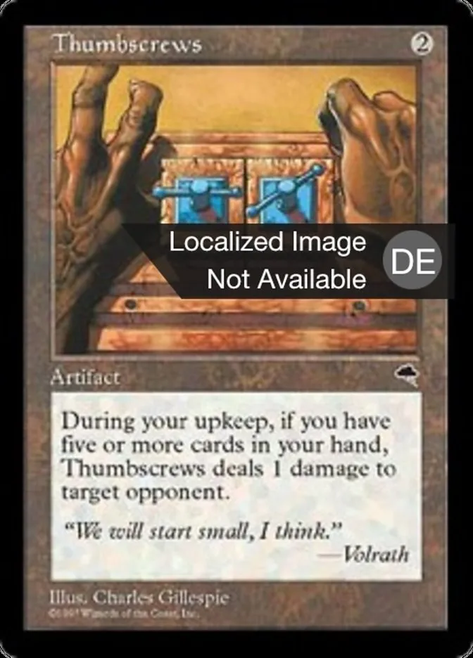 Daumenschrauben kaufen - Tempest bei TcG Love