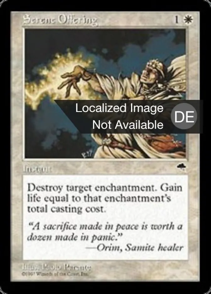 Heilige Gabe kaufen - Tempest bei TcG Love