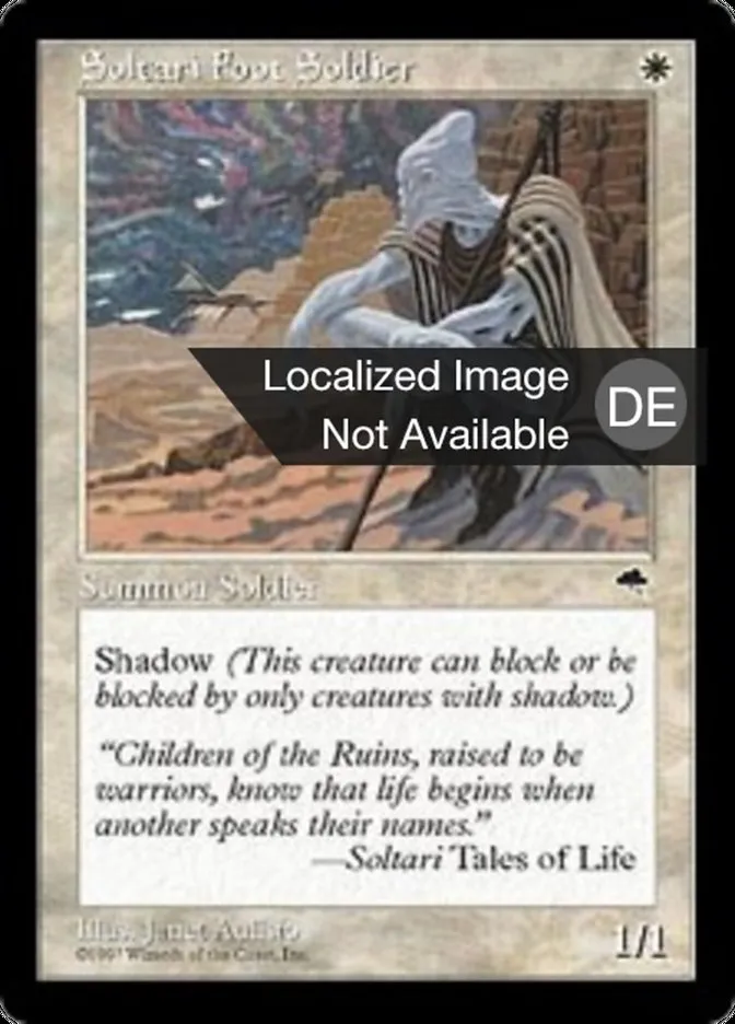 Soltarischer Fußsoldat kaufen - Tempest bei TcG Love