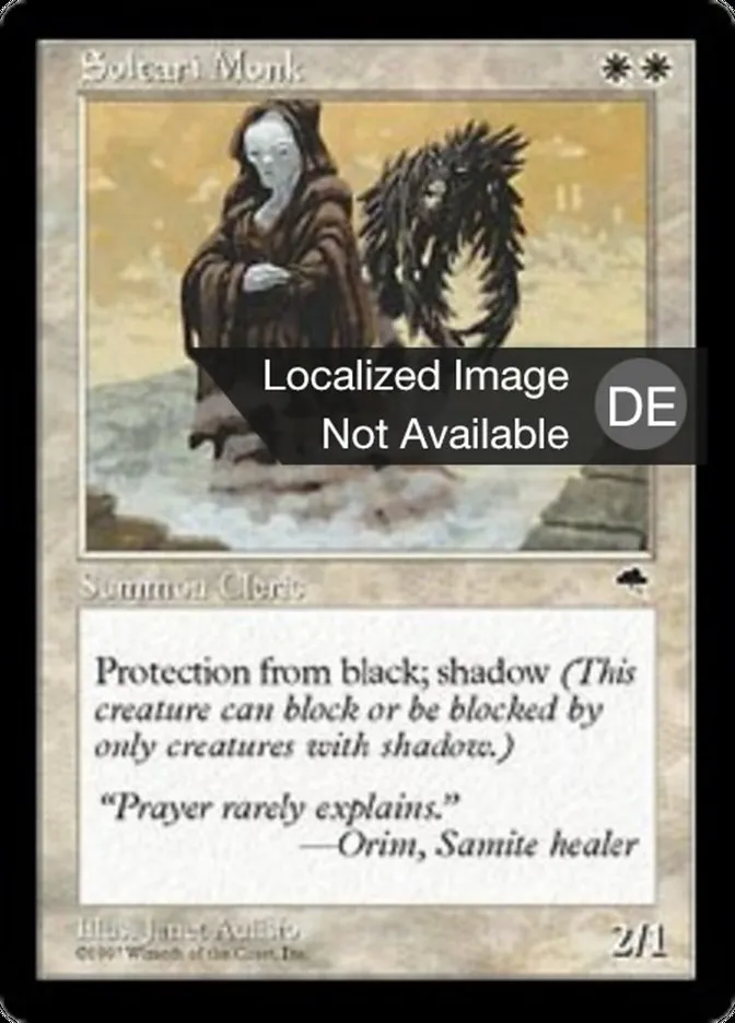 Soltarischer Mönch kaufen - Tempest bei TcG Love