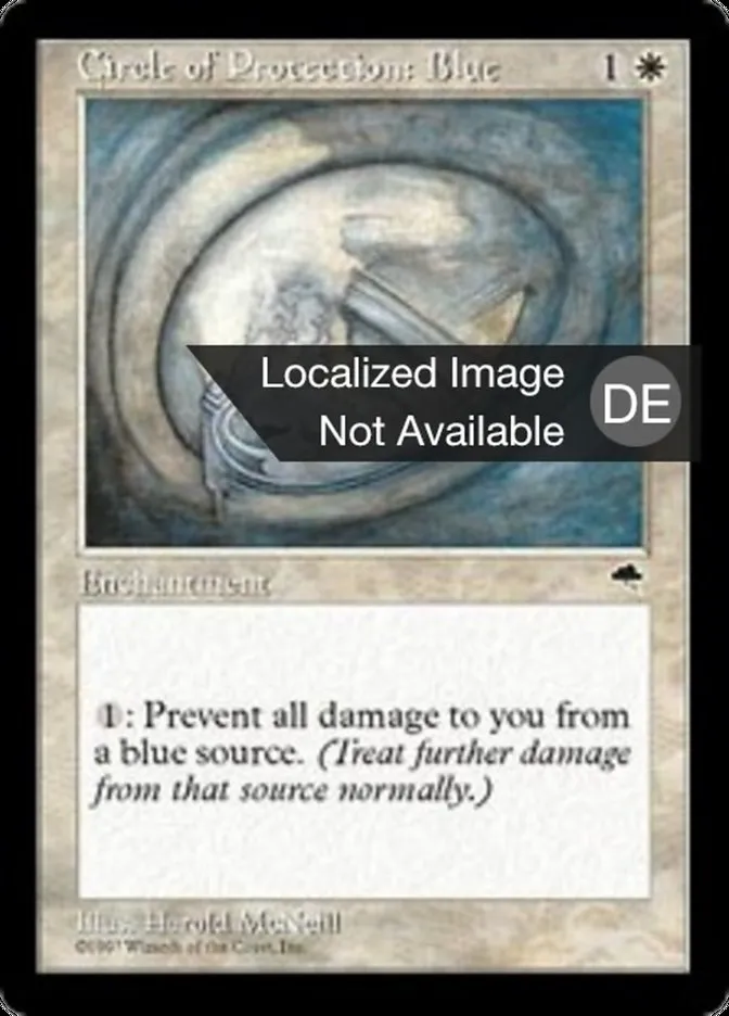 Schutzkreis gegen Blau kaufen - Tempest bei TcG Love