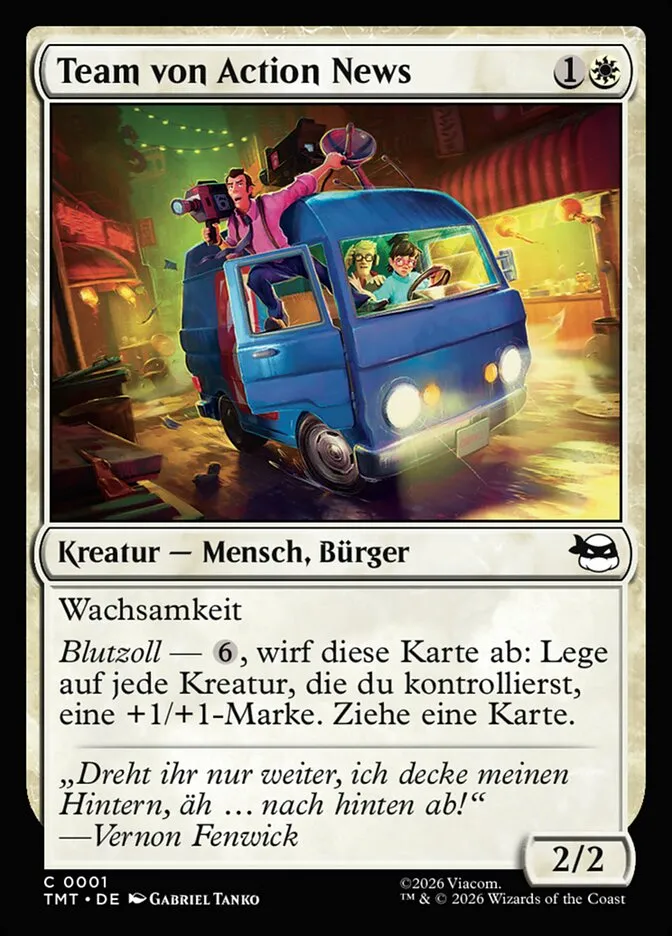 Team von Action News kaufen - Teenage Mutant Ninja Turtles bei TcG Love