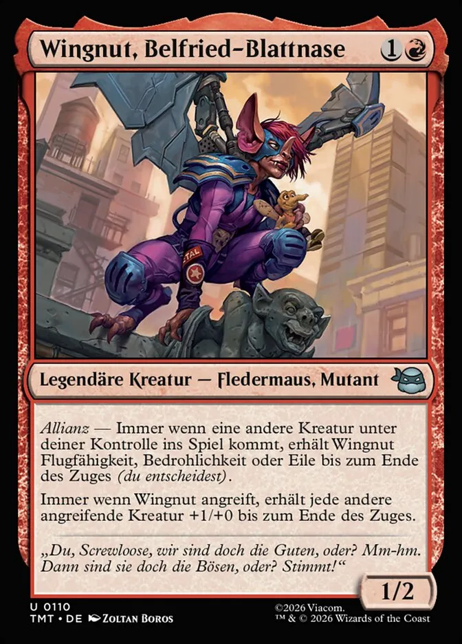 Wingnut, Belfried-Blattnase kaufen - Teenage Mutant Ninja Turtles bei TcG Love