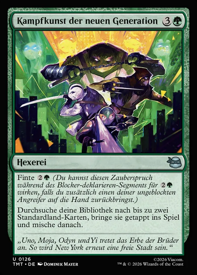 TMT-126-Kampfkunst-der-neuen-Generation-de Kampfkunst der neuen Generation kaufen - Teenage Mutant Ninja Turtles bei TcG Love
